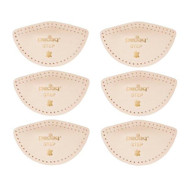 pedag Step | Arch Support Inserts | Durable Foot Arch Support for Flats | Arch Pad and Inserts for Shoes | Self-Adhesive | Ideal for Comfort and Relief | Tan | Medium 3 Count