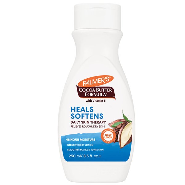 Palmer's Cocoa Butter Formula Daily Skin Therapy Cocoa Butter Body Lotion for Dry Skin, Hand & Body Moisturizer, Flip Cap Bottle, 8.5 Oz (Pack of 1)