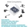 Quick Release Plate, Tripod Quick Release Plate Fit for Manfrotto 200pl-14 Rc2 Camera Tripod Head (Pack of 2) Black