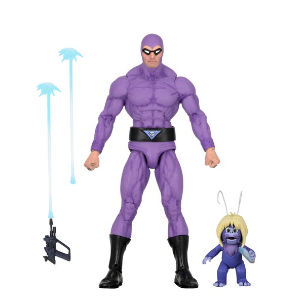 NECA Defenders of The Earth Original Superheroes S1 7" Scale The Phantom Action Figure