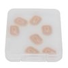 Jiawu Glowing NFC Nail Stickers, Smart LED Light Source NFC Nail Art Tips Lighting for Mobile Phone
