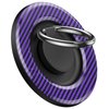 Magnetic Phone Ring Grip for MagSafe pop Socket,【360° Fidget Spinners】 Phone Holder Mag-Safe Accessories with for iPhone 16/15/14/13/12 Series/Samsung/Google,Pop Socket for iPhone(Purple carbon fiber)