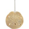Beach sea Shell Sand Dollar Ceiling Fan Pull Light Chain
