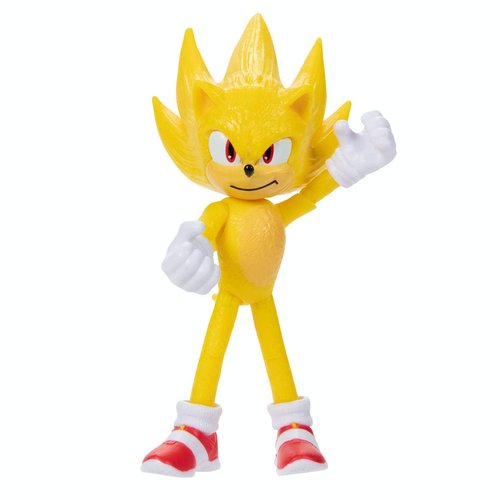 Sonic The Hedgehog 2 Movie Series 4-inch Action Figure Super with Master Emerald 41497