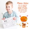 90shine 36PCS Fall Coloring Books for Kids, Thanksgiving Party Favors in Bulk Goodie Bag Stuffers Ages 2-4 3-5 4-8