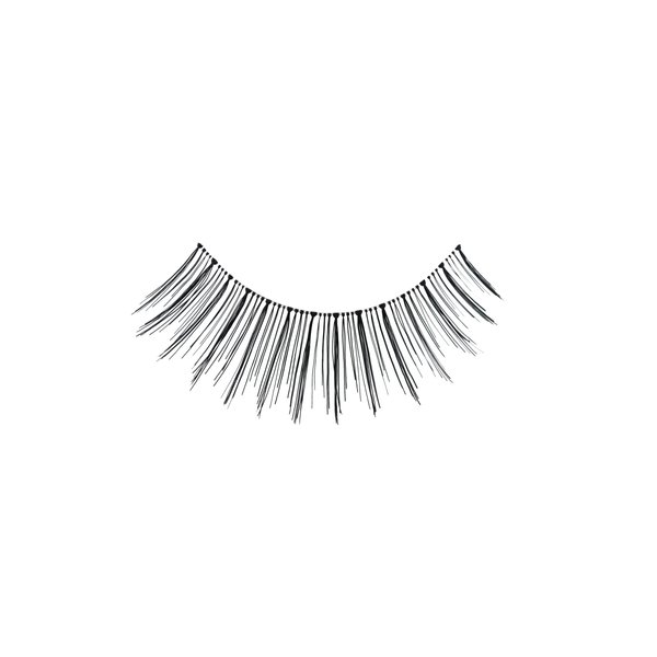 Amorus 12 Pairs Multipack #505 False Eyelashes Dozen Set 100% Natural Hair Black Handmade Comfortable Reusable Strip Fake Lashes Pack