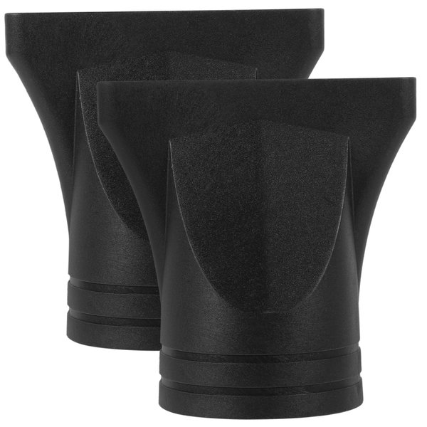Beaupretty Plastic Hair Dryer Diffuser Plastic Hair Dryer Nozzle Replacement Universal Blow Dryer Diffuser Attachment for Concentrated Hair Drying Black