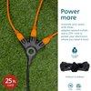 Philips EZGrip 3-Outlet Grounded Extension Cord, Indoor/Outdoor, 16 Gauge, 25 Ft, Black, SPC3253ZB/37