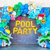 Summer Pool Beach Hanging Swirls 15 Pack Foil Ceiling Hanging Swirls Pool Party Balloons Swimming Pool Party Favors Beach Party Banner Beach Party Balloons