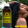 Tropic Isle Living Jamaican Black Castor Oil - Plastic PET Bottle 4oz | For Hair Growth, Skin Conditioning, Eyebrows & Eyelashes, Hair & Scalp Treatment Oil and Nail Care