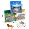 36 Small Animal Figurines Learning & Education Toys, Plastic Realistic Dinosaur Zoo Jungle Safari Sea Ocean Animal Figures, Preschool Learning Activities Matching Game Science Toys