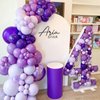 PartyWoo Lavender Balloons, 120 pcs 5 Inch Light Purple Balloons, Purple Balloons for Balloon Garland or Balloon Arch as Party Decorations, Wedding Decorations, Baby Shower Decorations, Purple-Y15