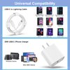 iPhone Charger Fast Charging 2 Pack,20W PD USB C Wall Charger with 6FT Fast Charging Cable - Fast Charger for iPhone 14/14 Pro Max/13/13 Pro/12/12 Pro/11/11 Pro/XS, Pad