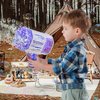 Petrella Bubble Gun Bazooka Bubble Machine Gun Bubbles for Kids TIK Tok Gifts 3 4 5 6 7 8 9 10 11 12 Years Old Bubble Blaster Blower