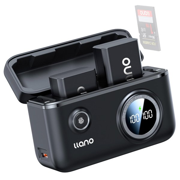 llano 2-Pack NP-FW50 Batteries and Fast 18W Dual Charger for Sony Alpha A6400, A6000, ZV-E10, a7 ii, a7r ii, A6300, A6500, a7s, a7, a7s ii, a7s, a5100, Smart Digital Display, Magnetic Snap Cover