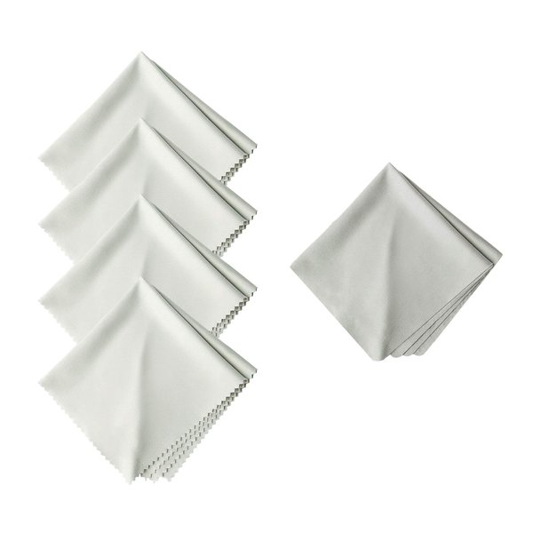 Eyeglasses Cleaning Cloths, Screens, Lens Wipe for All Electronic Device Screens(1 Pack Anti-Fog Wipe, 4 Pack Small Size Microfiber Cleaning Cloths)