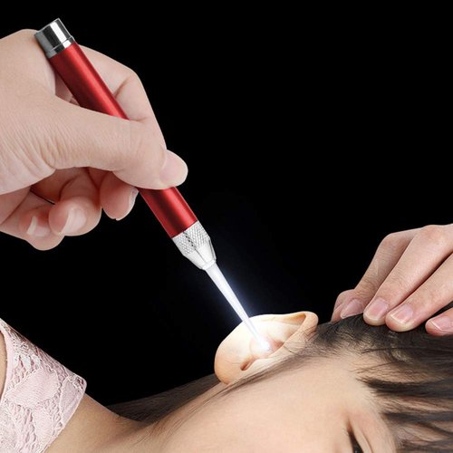 POZILAN Ear Picker Tweezers with LED Light - 8 Pack Ear Wax Removal Tool Cleaner Kit for Kids and Adults, Earwax Spoon Digger & Tweezers for Ear Cleaning Tool Gift Set
