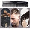 LUXXII (6 Pack) 5" Pocket Hair Comb Beard & Mustache Combs for Men's Hair Beard Mustache and Sideburns