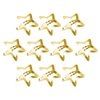 20 Pcs Gold Star Hair Clips Metal Snap Hair Clips Hair Barrettes Hair Side Clamps Headdress Cute Hair Accessories for Women Girls Kids Clips and Barrettes