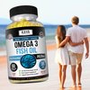 Kaya Naturals Omega 3 Supplement | Nature Made Omega 3 Fish Oil - 100% Pure Sea-Harvested Pelagic Fish Oil with No Fishy Aftertaste - Omega 3 Vitamins | Fish Oil - 60 Count Softgels