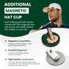 K9King Middle Finger Golf Ball Marker with Magnetic Hat Clip - Alignment Ball Mark | Funny Golf Accessories | Premium Golf Accessories for Putting Green Alignment - Funny Gift for Golf Lovers (Green)