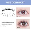 HOSAILY Manga Lash Clusters Natural Look Segmented Individual Eyelashes 2 Styles DIY Lash Extensions Japanese Individual Manga Lashes Cluster