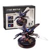 ROBOTIME MI03 Model Kits for Adults/Teens-Storm Beetle Model Building Kits-115 Pieces Mechanical 3D Puzzle-Birthday Gift for Men-Aesthetic Desk Toy Decor