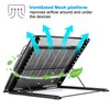 IMAGE Light Pad Stand A3 Light Box Stand 12 Angle Points Adjustable Laptop Stand Foldable and Ventilated Metal Stand for Diamond Painting, Drawing