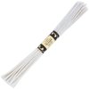12 Inch Churchwarden Pipe Cleaners White - Set of 3 Packs