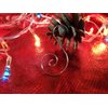 Cualfec Christmas Ornaments Hooks Christmas Tree Hanger Great for Christmas Tree Decoration - 120 / Silver