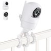 Adjustable Baby Monitor Mount for VTech VM901/VM924/VM928/VM923/RM7764/RM5764/RM5754 Baby Monitor, Flexible Tripod Holder for Crib, with Non-Slip Silicone, Tool-Free Installation