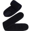 Onwon 2 Pack Facial Spa Headband with Magic Tape - Head Wrap Terry Cloth Headband Stretch Towel Headband for Bath, Makeup, Yoga and Sport, Black