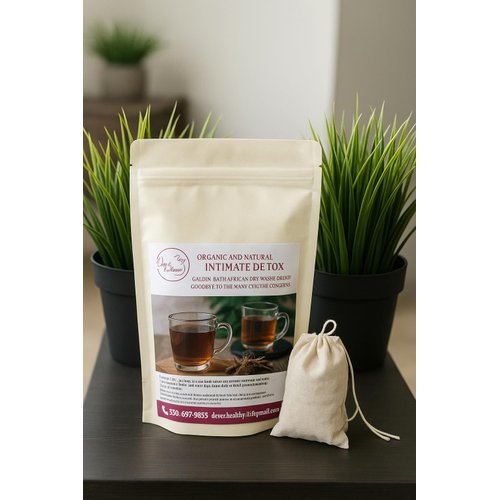 Organic and Intimate Detox |100% Natural Feminine Care Inspired by African Roots | Fights Odor, Itching & Irritations | | Supports Urinary & Vaginal Health | Postpartum Recovery Essential |