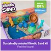 Kinetic Sand, Project Planet Turtle Beach, 14oz Play Sand, Tools & Molds, Sustainably Minded Eco Friendly Materials, Christmas Gifts for Kids Ages 3+