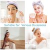 Chanaco Spa Headband, Skincare Headband, Headband for Washing Face, Makeup Headband, Wrist Bands for Washing Face, Face Wash Headband, Teen Girl Gifts Trendy Stuff, Hair Accessories for Women