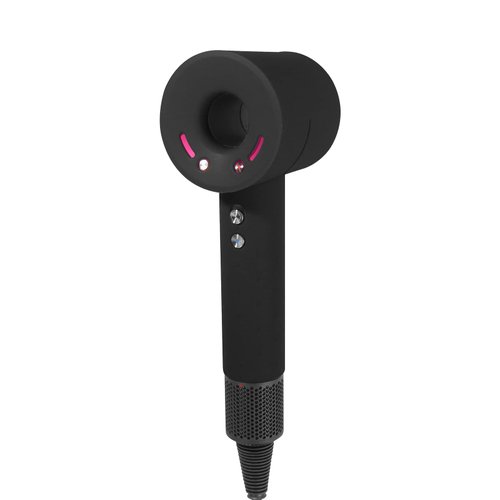 Silicone Case for Dyson Hair dryer washable Anti-Scratch Shockproof Dust Proof Travel Protective Case Cover for Dyson Hair Dryer Black (Black)