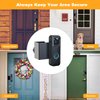 Blink Doorbell Mount, Anti-Theft Blink Video Doorbell Door Mount Bracket No Drilling, Not Block Doorbell Motion Sensor, Easy to Install, Fit for Blink Doorbell Camera (Black)