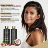 KizaiaCare Keratin Hair Treatment | Anti-dandruff Shampoo | Moisturizing | Volumizing | Smoothing | Curly Frizzy Hair Protection | Sulfate and Paraben Free | Suitable For All Hair Type
