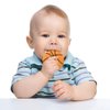 Baby Sport Teething Toys,BPA Free Food Grade Silicone Teether,Highly Effective Pain Relief for Boy and Girl,Freezer Safe Teething Egg (Basketball)