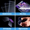 32ct Topload for Cards, JIQEZNL 35pt Hard Card Sleeves, 3" x 4" Card Sleeves Hard Plastic, Card Sleeves for Trading Cards, Rigid Pokemon Card Protectors Hard Plastic for MTG, Yugioh, Baseball, Sports