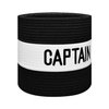 JRINYE Unisex Sport Captain Armband, Adjustable Captain's Armband for Soccer Training Adults & Youths Elastic Captain Arm Band Soccer Sports Accessories - (One Size, Black)