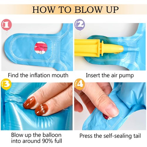 16 Inch Red Happy Birthday Balloons Banner, Aluminum Foil Letters Happy Birthday Balloon for Birthday Decorations Party Supplies