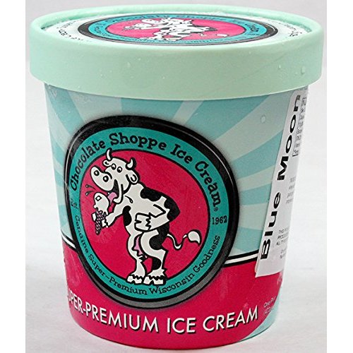 Chocolate Shoppe Blue Moon Ice Cream (8 Pints)