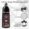 DISAAR Beauty Speedy Hair Color Shampoo 100% Cover Gray White Hair Easy To Use Long Lasting 400ml/13.53fl.oz (Burgundy Red)