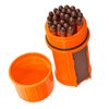 UCO Stormproof Match Kit with Waterproof Case, 25 Stormproof Matches and 3 Strikers - Orange