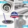 SANI 360° Sani Sticks Drain Cleaner and Deodorizer, Enzyme Pipe Cleaners, Eliminate Odors, Prevent Clogged Drains, Safe for Sinks, Bathtub Drains, Septic Tanks, 48 Count, Lavender Scent