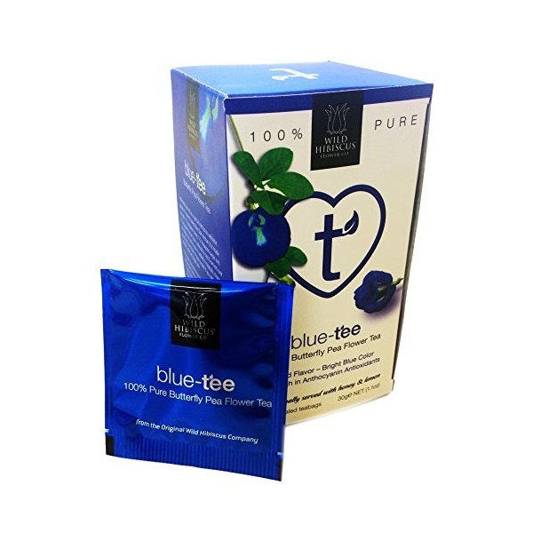 Wild Hibiscus Blue-Tee 100% Pure Butterfly Pea Flower Tea - 1.1 oz