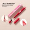 CAKAILA 4 Pcs Matte Lip Liner Pencil Sets,Retractable Waterproof Lip Liner Pencil,High Pigmented Lipliner for Daily Makeup,Lipstick Long Lasting Smudge Proof for Women,No Sharpener Required