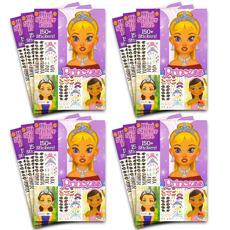 1000+ Make a Face Stickers Princess 5