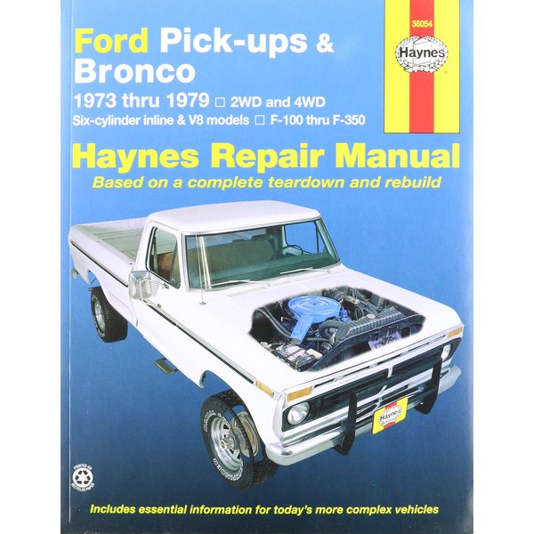 Haynes Ford Pick-ups and Bronco (73-79) Manual